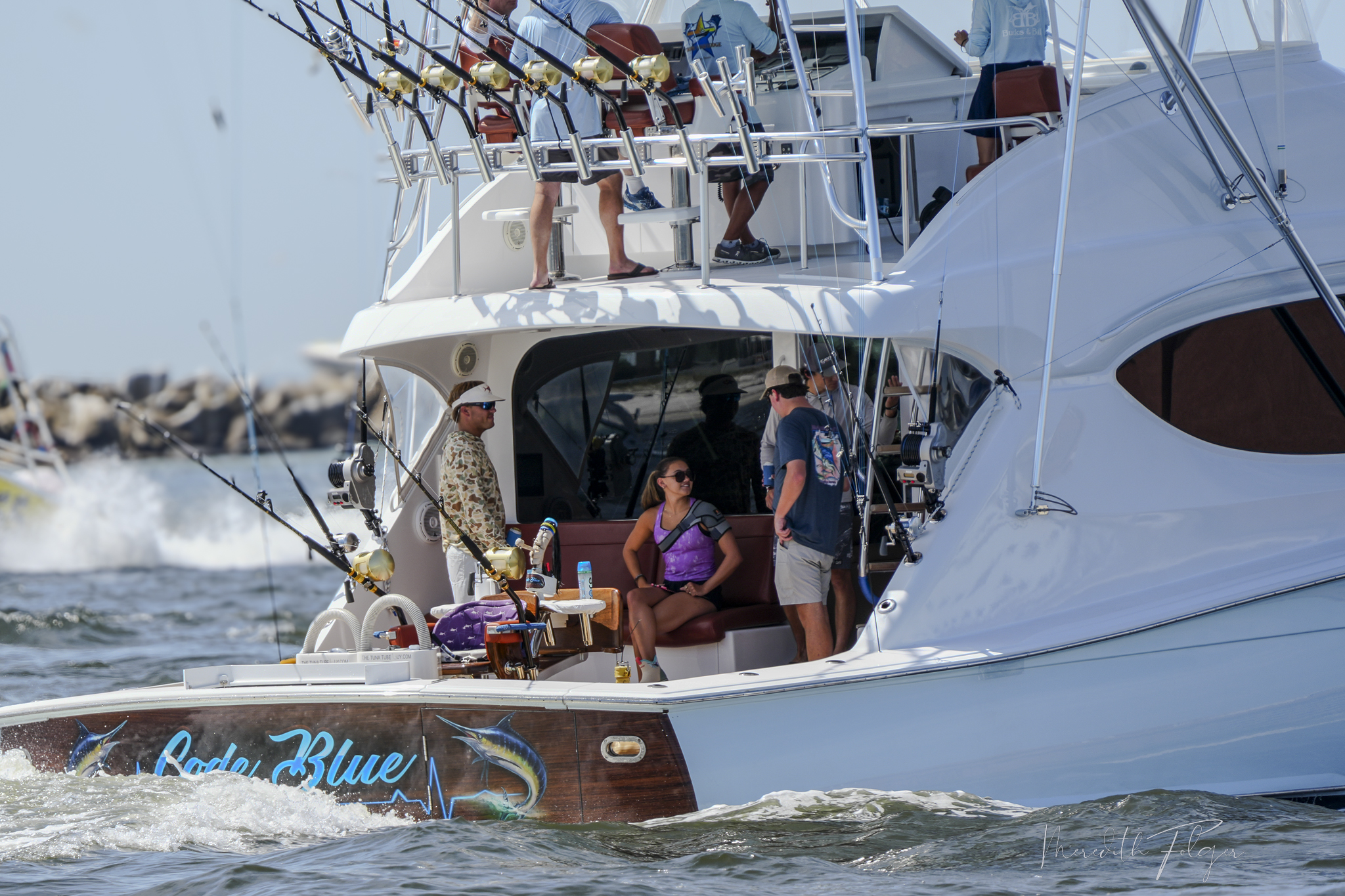 Code Blue Yacht. Blue Marlin Grand Championship Orange Beach Alabama Fishing Tournament